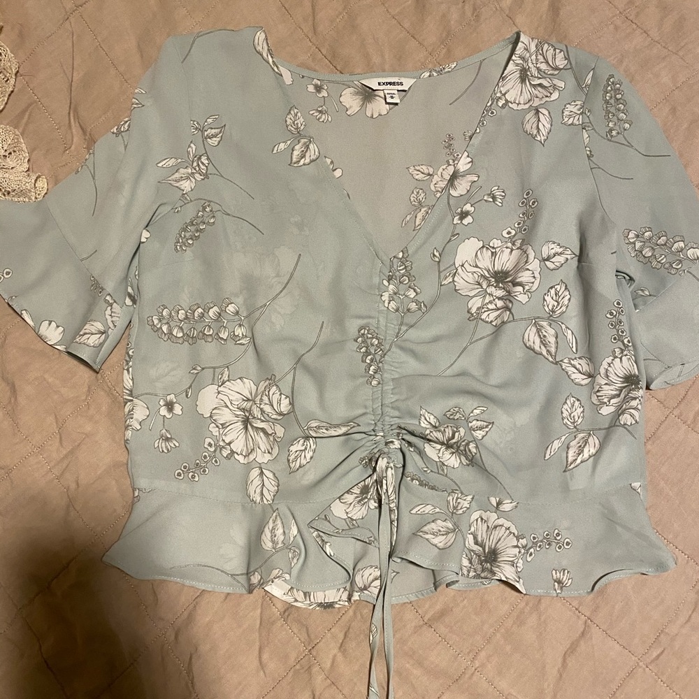 Express floral top